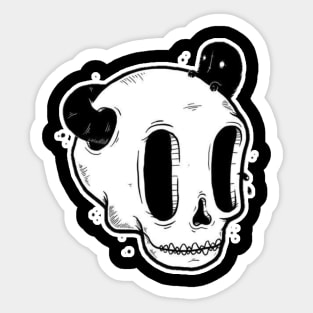 Skull invader Sticker